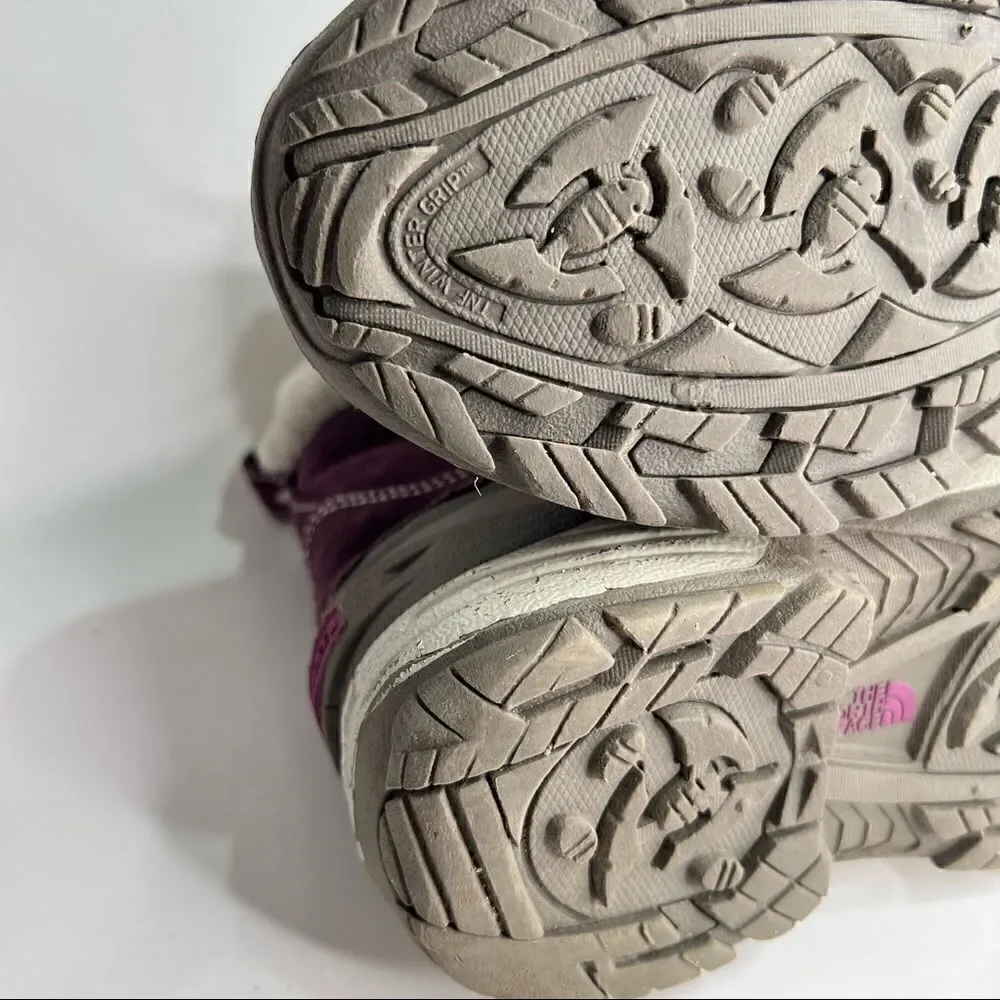 The North Face McMurdo Winter Boots in gray and purple Size 6
